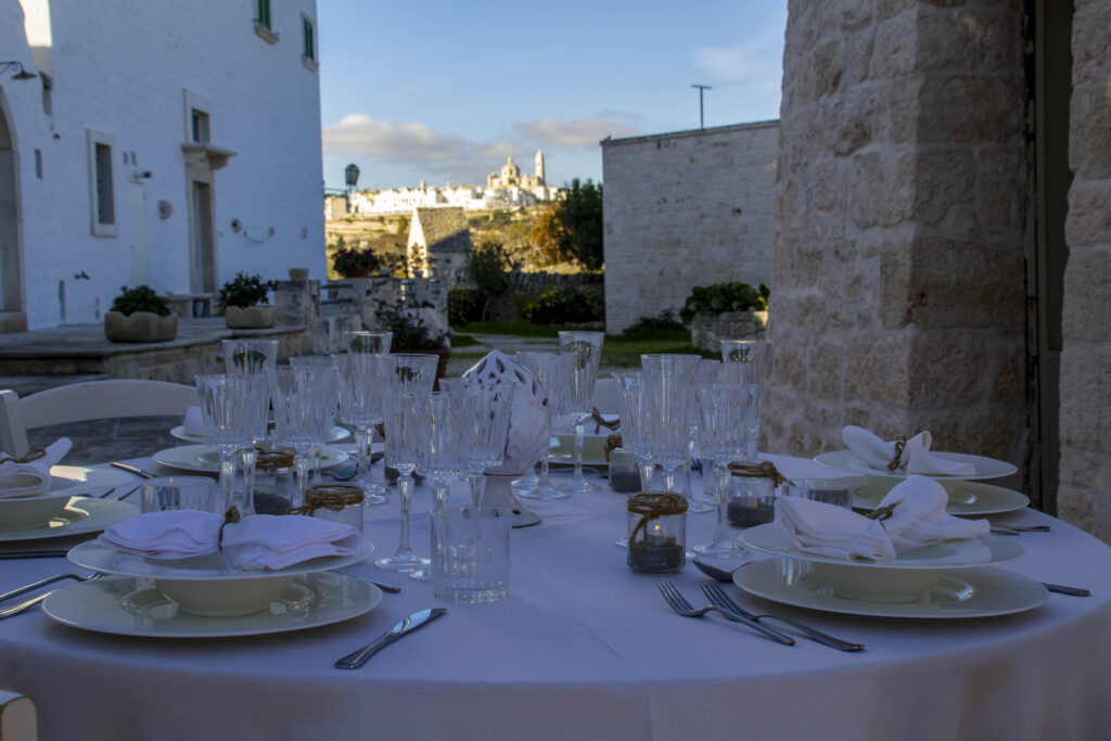 catering-linea classica- mise en place