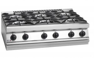 Cucina 6 fuochi