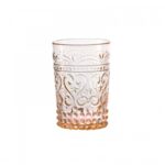 Mediterranean indian style tumbler basso rosa